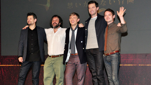 『ホビット 思いがけない冒険』来日記者会見