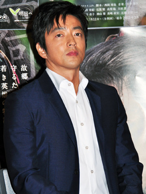 「火怨・北の英雄 アテルイ伝」記者会見（大沢たかお）