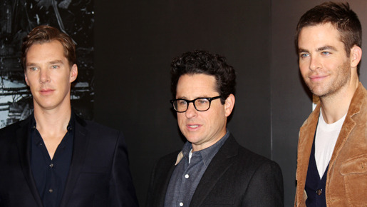 『スター・トレック イントゥ・ダークネス』会見（ベネディクト・カンバーバッチ、J.J.エイブラムス、クリス・パイン）