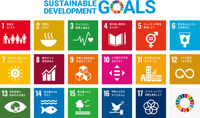 SDGs「Sustainable Development Goals（持続可能な開発目標）」