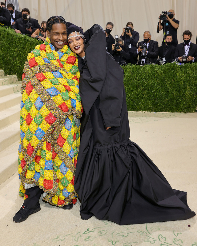 エイサップ・ロッキー、リアーナ Photo by Mike Coppola/Getty Images