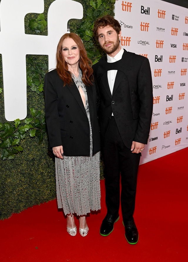 『ディア・エヴァン・ハンセン』トロント国際映画祭　ジュリアン・ムーア＆ベン・プラット　(c)2021 Getty Images