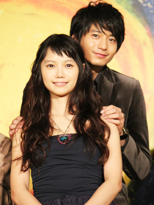 『きいろいゾウ』完成披露試写会（宮﨑あおい、向井理）