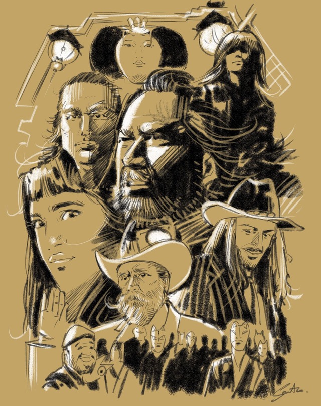 井上三太（漫画家）イラスト