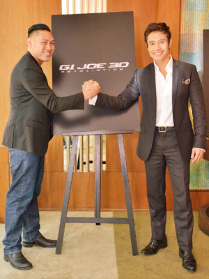 『G.I.ジョー バック2リベンジ』香港緊急会見