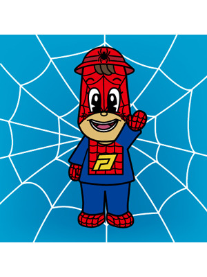 『アメイジング・スパイダーマン』×「おらいも君」