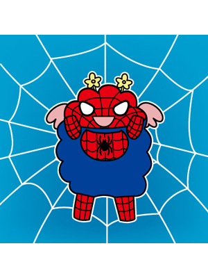 『アメイジング・スパイダーマン』×「くもっくる」