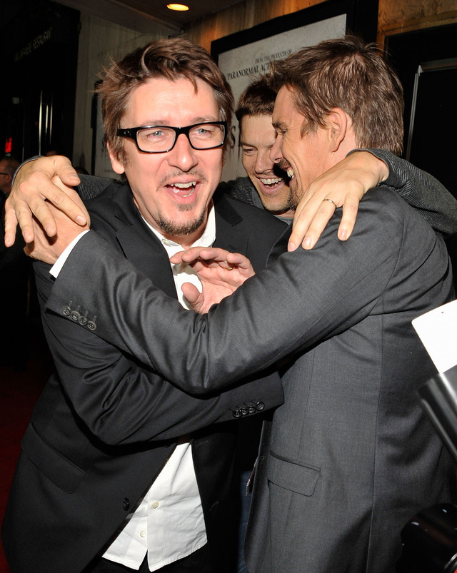 スコット・デリクソン監督、イーサン・ホーク Photo by Angela Weiss/Getty Images