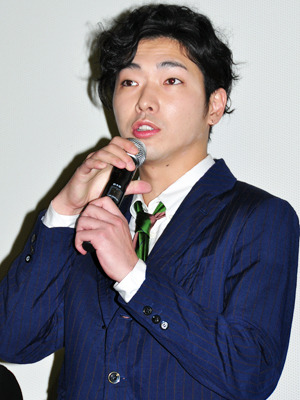 『大奥 〜永遠〜［右衛門佐・綱吉篇］』初日舞台挨拶（柄本佑）