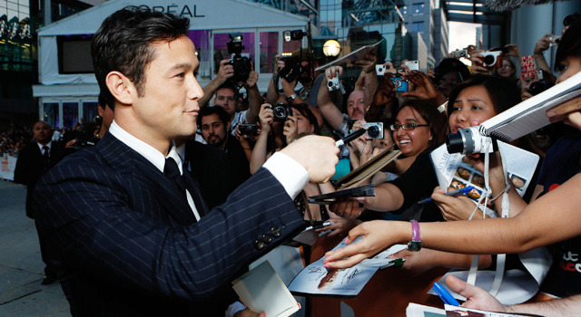 『LOOPER／ルーパー』ジョセフ・ゴードン＝レヴィット in トロント国際映画祭