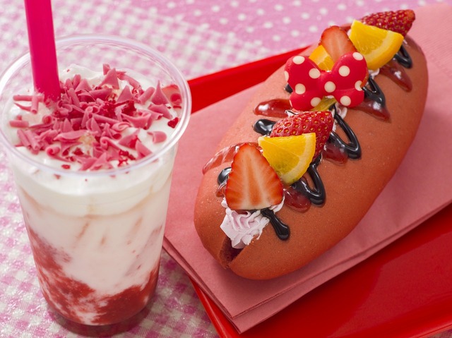 「トータリー・ミニーマウス」の世界観を楽しめるスペシャルメニュー