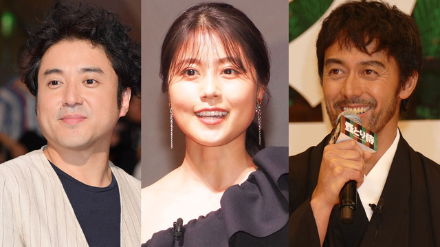 ムロツヨシ＆有村架純＆阿部寛