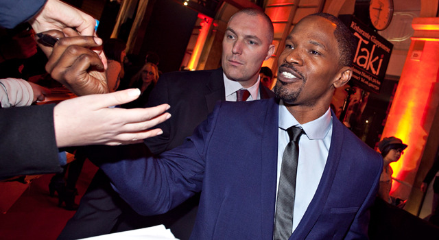 『ジャンゴ　繋がれざる者』ヨーロッパ・プレミア in ローマ（ジェイミー・フォックス）