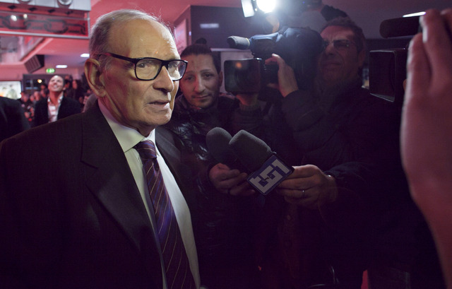 『ジャンゴ　繋がれざる者』ヨーロッパ・プレミア in ローマ（エンニオ・モリコーネ）