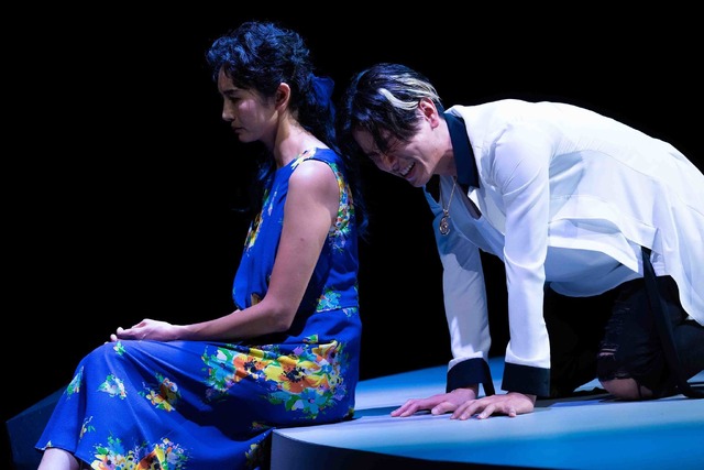 舞台「もしも命が描けたら」撮影：引地信彦