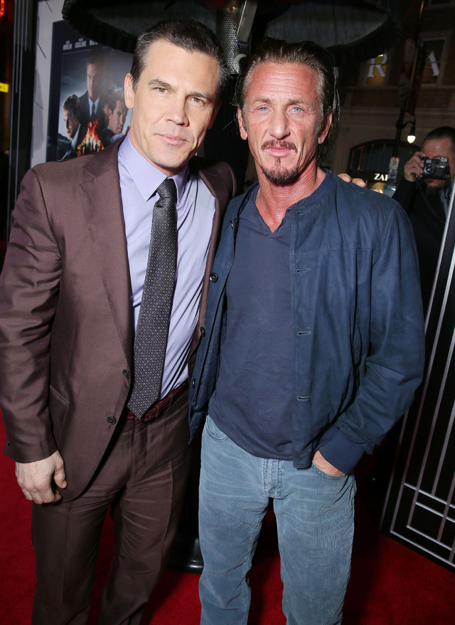 『L.A. ギャング ストーリー』L.A.ワールドプレミア（ジョシュ・ブローリン、ショーン・ペン）