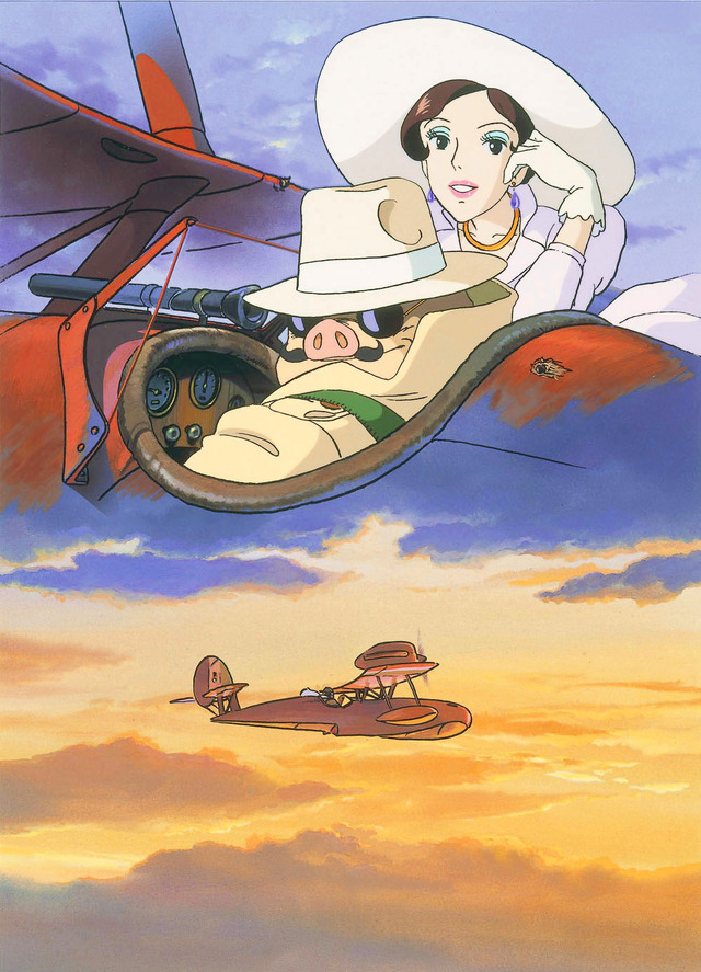 『紅の豚』　（C） 1992 Studio Ghibli・NN