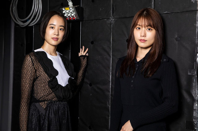 石橋静河＆有村架純「WOWOWのオリジナルドラマ 前科者 －新米保護司・阿川佳代－」／photo：Maho Korogi