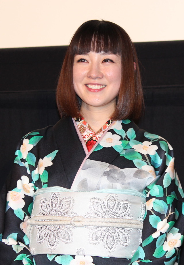 『渾身 KON-SHIN』初日舞台挨拶（伊藤歩）