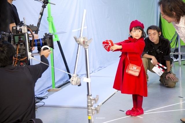 『ガーナミルクチョコレート』CM、メイキング