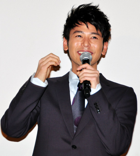 『東京家族』初日舞台挨拶（妻夫木聡）