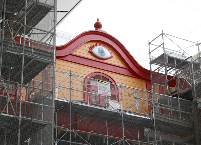 「ジブリの大倉庫」「青春の丘」工事現場（C）2022Studio Ghibli