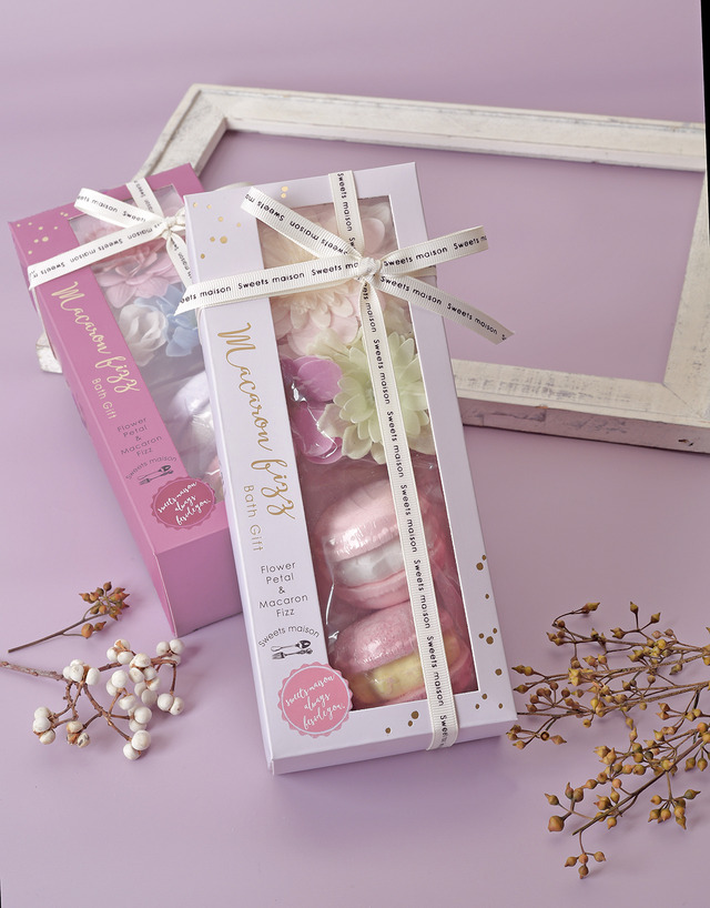 キャトルセゾンスイーツメゾン マカロンセット（入浴剤）1,540円