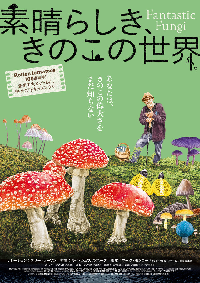『素晴らしき、きのこの世界』（C）2018, Fantastic Fungi, LLC