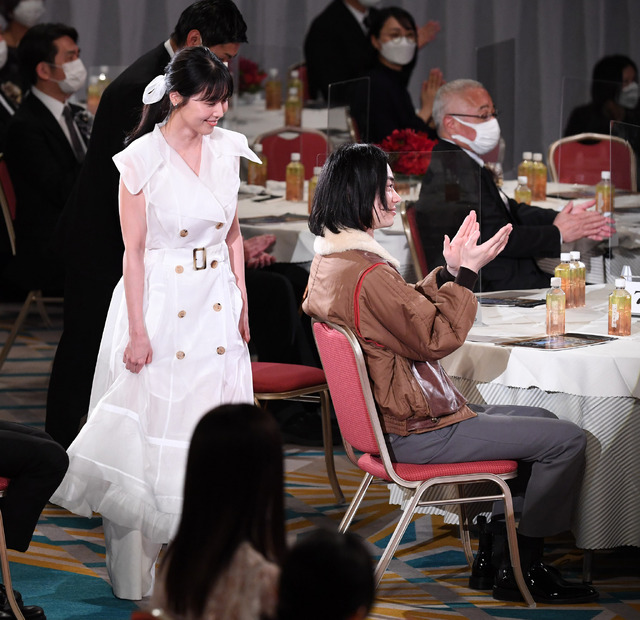 有村架純／第45回日本アカデミー賞 (C) 東京写真記者協会