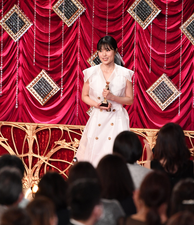 有村架純／第45回日本アカデミー賞 (C) 東京写真記者協会