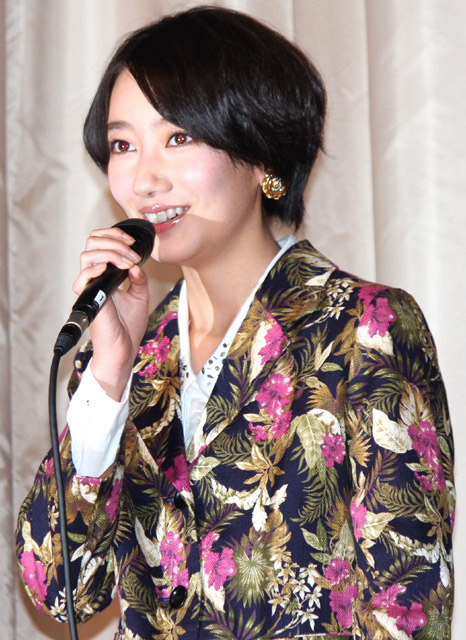 『みなさん、さようなら』初日舞台挨拶（波瑠）