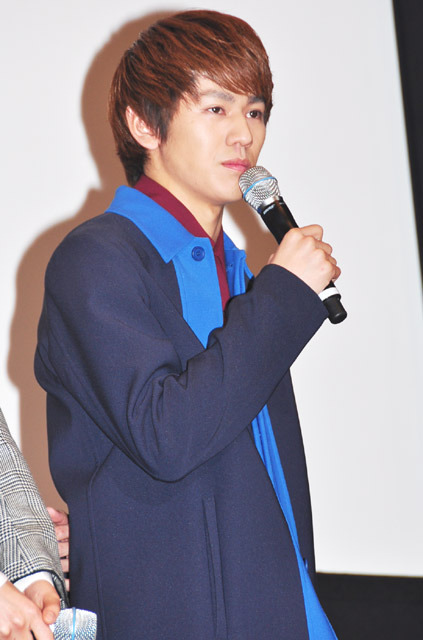 『つやのよる　ある愛に関わった、女たちの物語』初日舞台挨拶（永山絢斗）