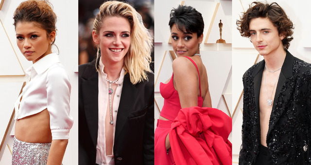 ゼンデイヤ Photo by Jeff KravitzFilmMagic／ジェシカ・チャステイン Photo by Jeff KravitzFilmMagic／アリアナ・デボーズ Photo by Kevin MazurWireImage／ティモシー・シャラメ Photo by Jeff KravitzFilmMagic