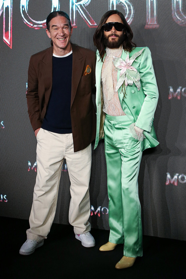 ダニエル・エスピノーサ監督、ジャレット・レト Photo by Pablo Cuadra/Getty Images