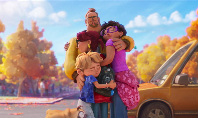 『ミッチェル家とマシンの反乱』 ©2021 SPAI. All Rights Reserved.