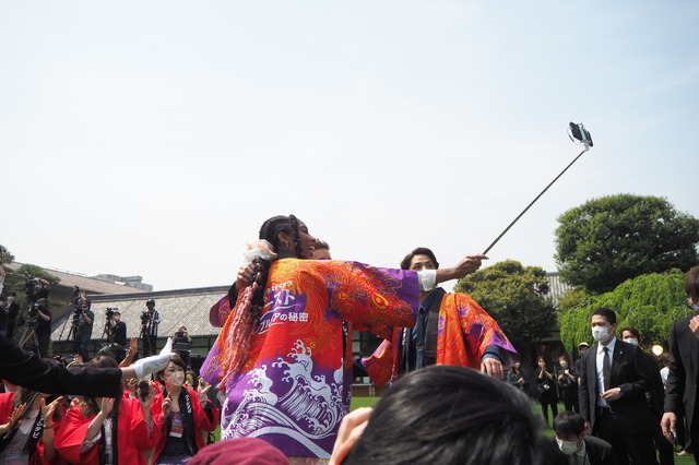 ジェシカ・ウィリアムズ＆エディ・レッドメイン／『ファンタスティック・ビーストとダンブルドアの秘密』来日記念パーティー