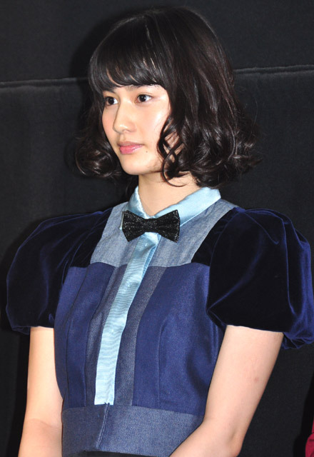 『さよならドビュッシー』大ヒット舞台挨拶（橋本愛）