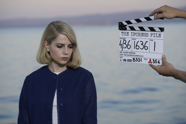 「ハリー・パーマー 国際諜報局」メイキング （C） Altitude Film Entertainment Limited 2021 All Rights Reserved. Licensed by ITV Studios Ltd.