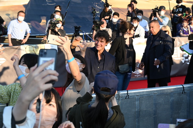 『トップガン マーヴェリック』ジャパンプレミア(C) 2022 Paramount Pictures Corporation. All rights reserved.