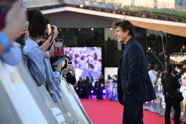 『トップガン マーヴェリック』ジャパンプレミア(C) 2022 Paramount Pictures Corporation. All rights reserved.