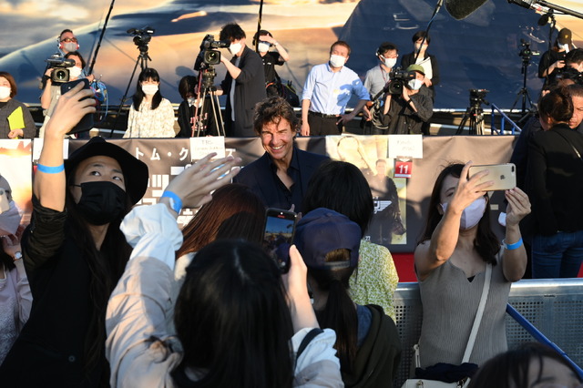 『トップガン マーヴェリック』ジャパンプレミア(C) 2022 Paramount Pictures Corporation. All rights reserved.