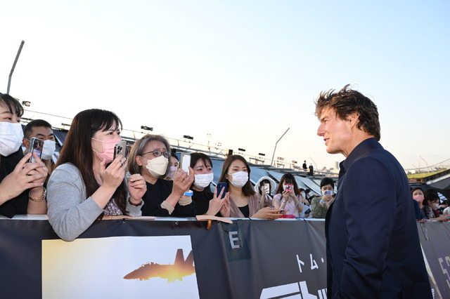 『トップガン マーヴェリック』ジャパンプレミア(C) 2022 Paramount Pictures Corporation. All rights reserved.