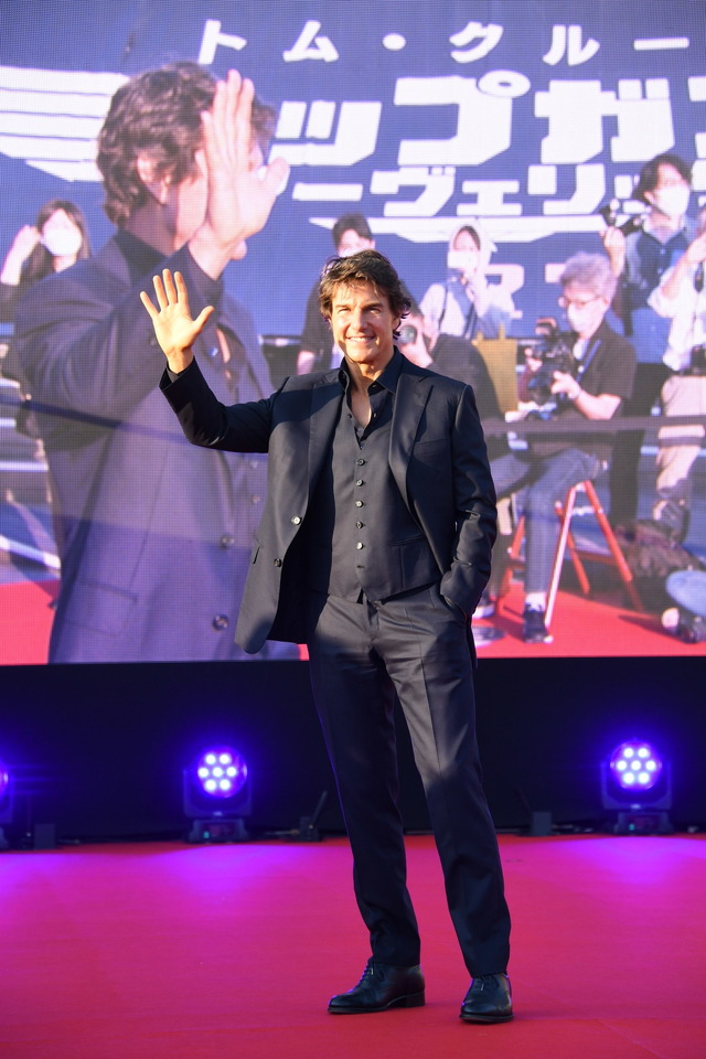 『トップガン マーヴェリック』ジャパンプレミア(C) 2022 Paramount Pictures Corporation. All rights reserved.