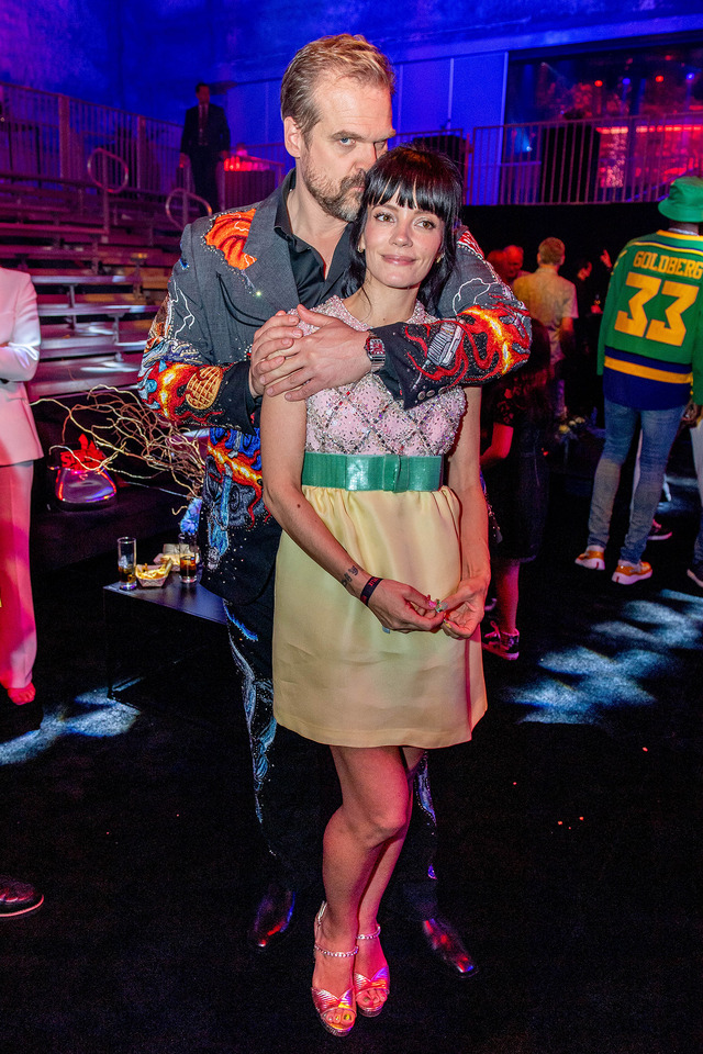 デヴィッド・ハーバー、リリー・アレン Photo by Roy Rochlin/Getty Images