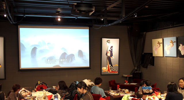 cinemacafe.net baby cafe　会場風景