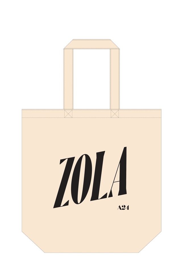 『Zola ゾラ』日本オリジナルロゴ付き特製大きめエコバッグ　（C）2021 Bird of Paradise. All Rights Reserved