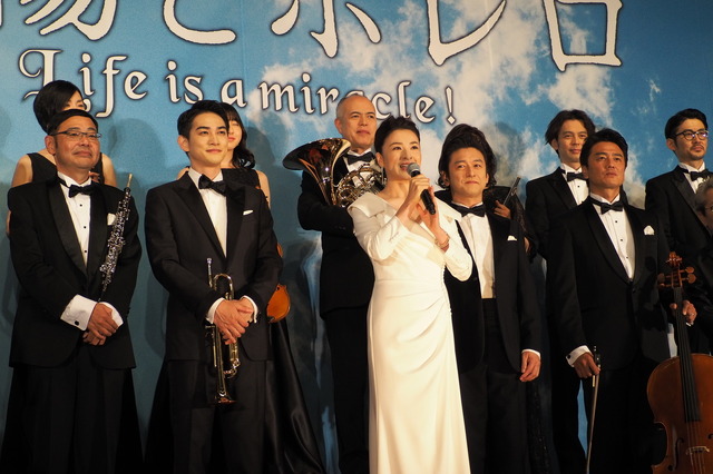 『太陽とボレロ』公開記念舞台挨拶