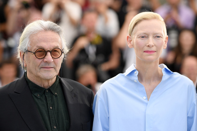 ジョージ・ミラー、ティルダ・スウィントン Photo by Pascal Le Segretain/Getty Images