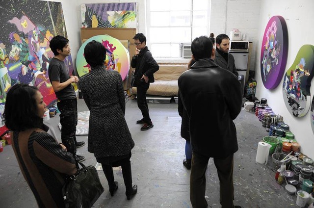 スタジオビジットの様子(2012)