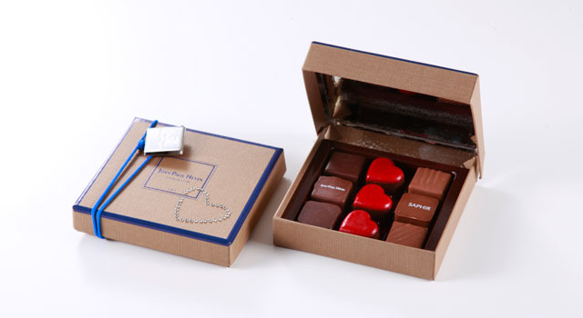 「ボワットゥ ショコラ 9個入 クリスタル」3,885円（税込）